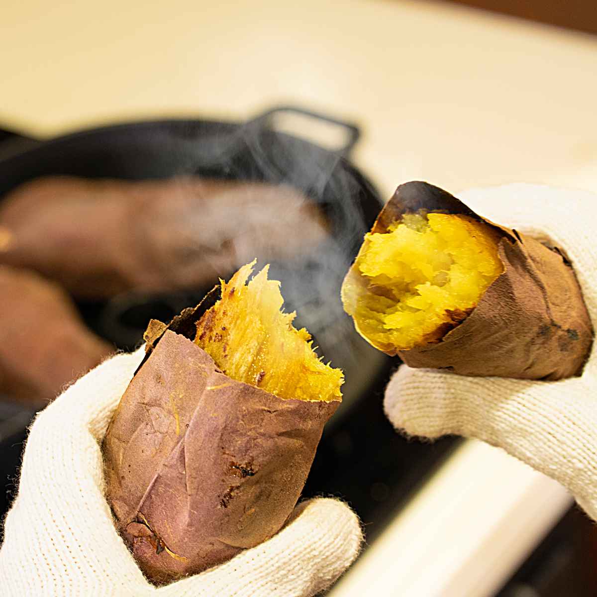 池永鉄工 焼き芋鍋 IH対応 新いも太郎 （ ガス火対応 やきいも鍋 鉄製