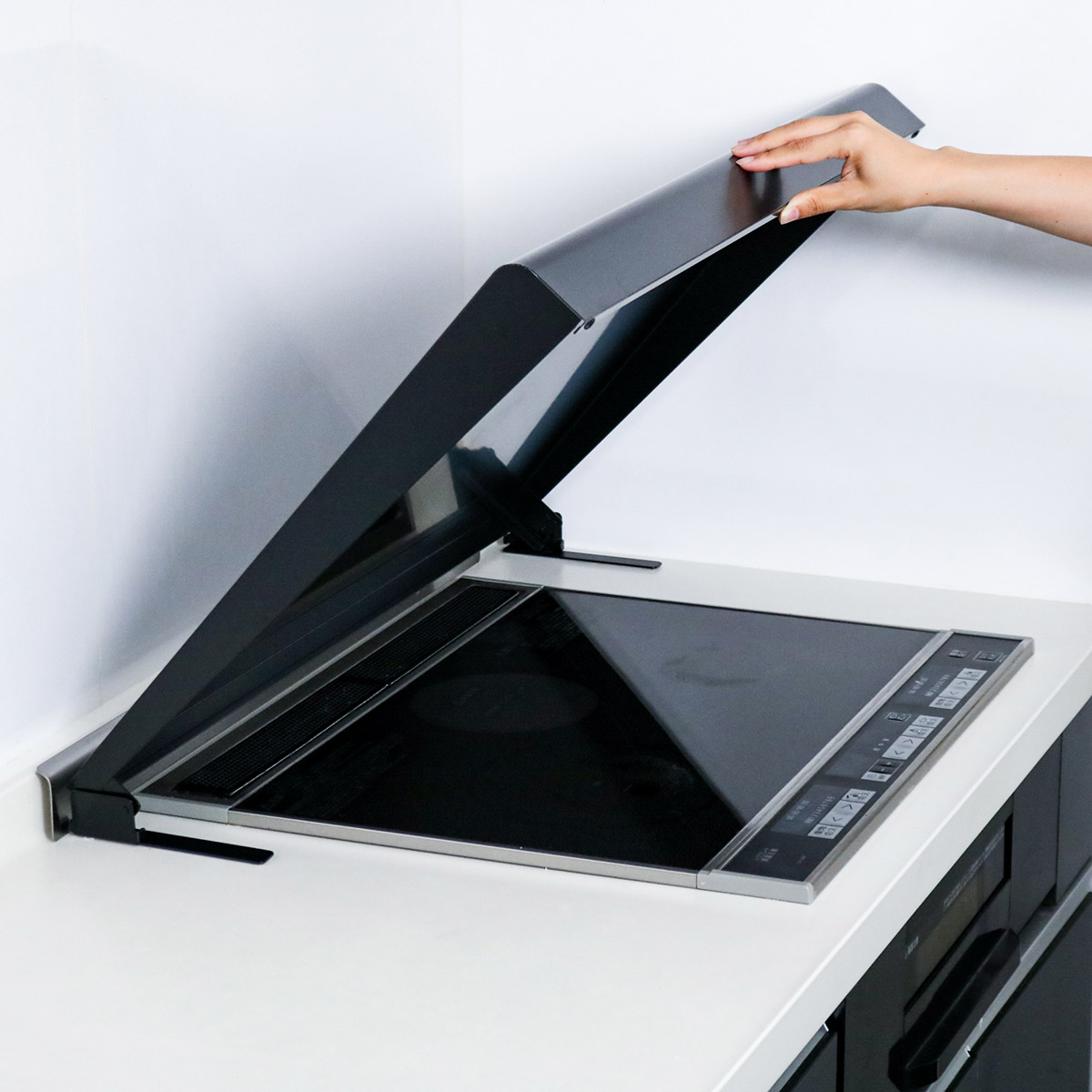 池永鉄工 特典付き コンロカバー システムキッチン用 幅75cm用 （ 日本