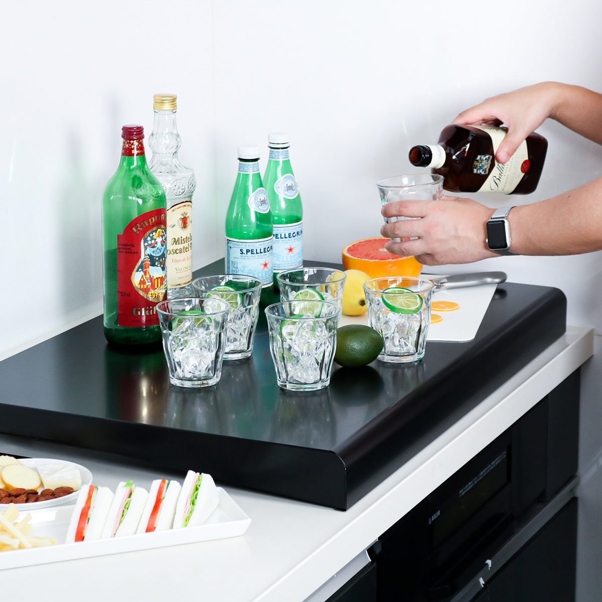 池永鉄工 特典付き コンロカバー システムキッチン用 幅75cm用 （ 日本