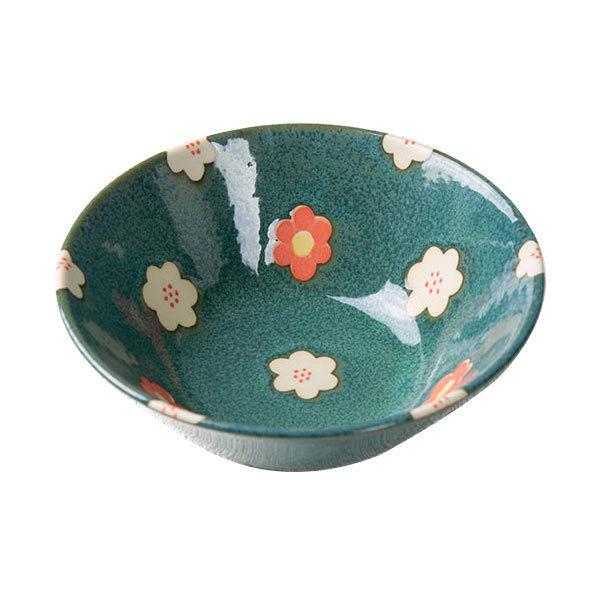 多色花模様陶器ボウル 専用箱付き 多色花模様陶器ボウル 専用箱付き 【公式通販】