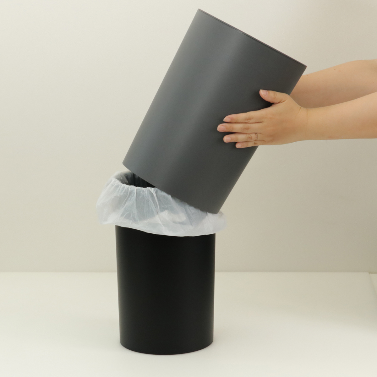 アスベル（ASVEL） ゴミ箱 6.7L 丸型 ルクレール （ ごみ箱 6.7