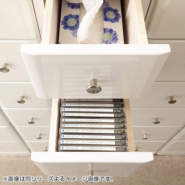 スリムチェスト 4段 すき間収納 引き出し 木製 幅35cm （ タンス チェスト ランドリーチェスト 整理タンス ）の画像