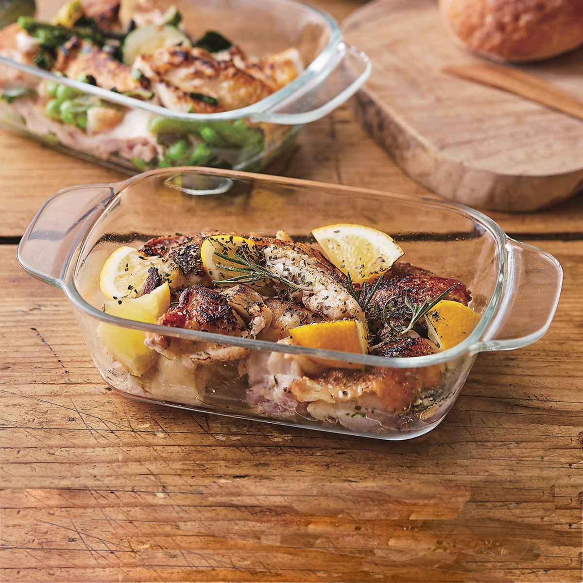 PYREX（パイレックス） グラタン皿 一人用 16cm Pyrex レクタングル