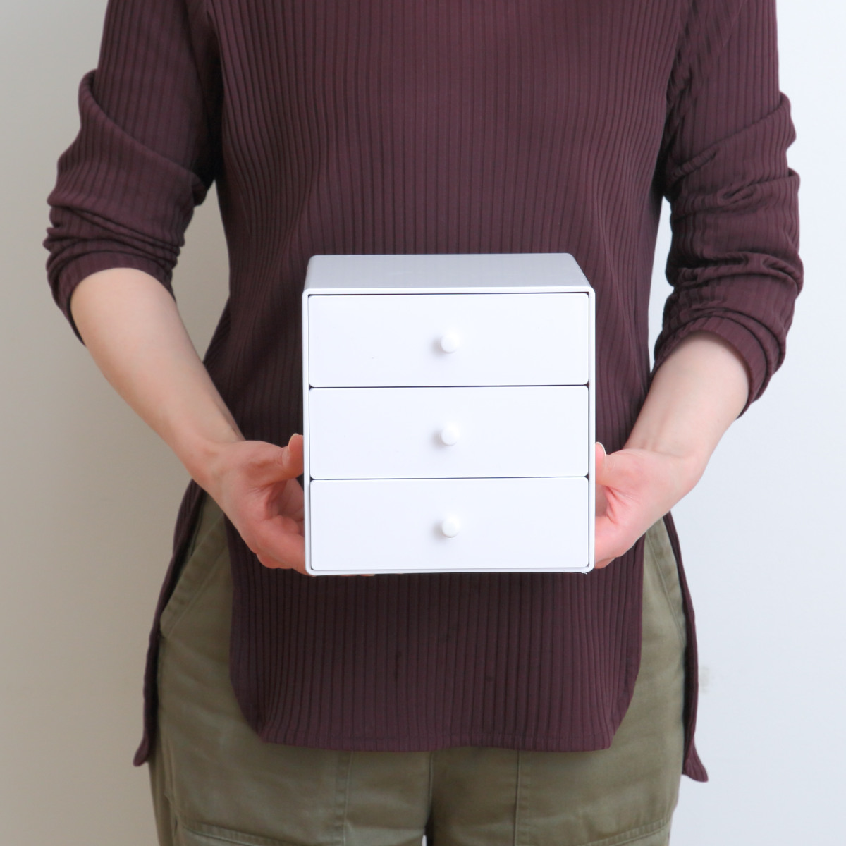 タイガークラウン 小物収納 幅16.5×奥行16.5×高さ16.5cm ホーム