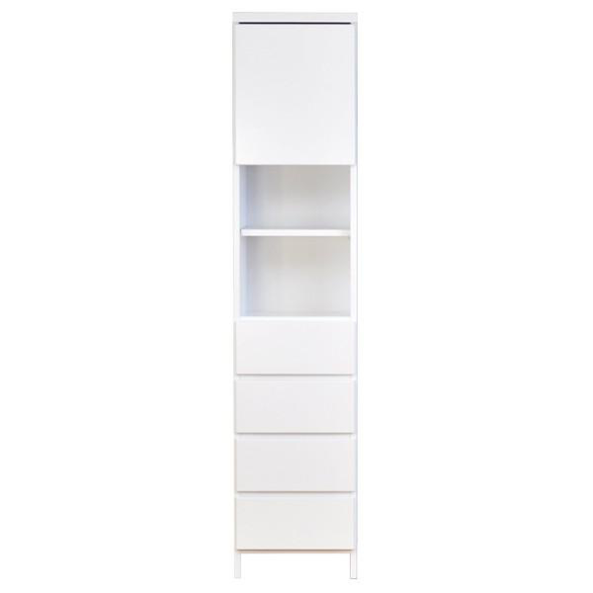 すき間収納 引出し 4段 ランドリーチェスト 日本製 約幅40cm （ タンス 衣類収納 引き出し 整理タンス チェスト 完成品 ）
