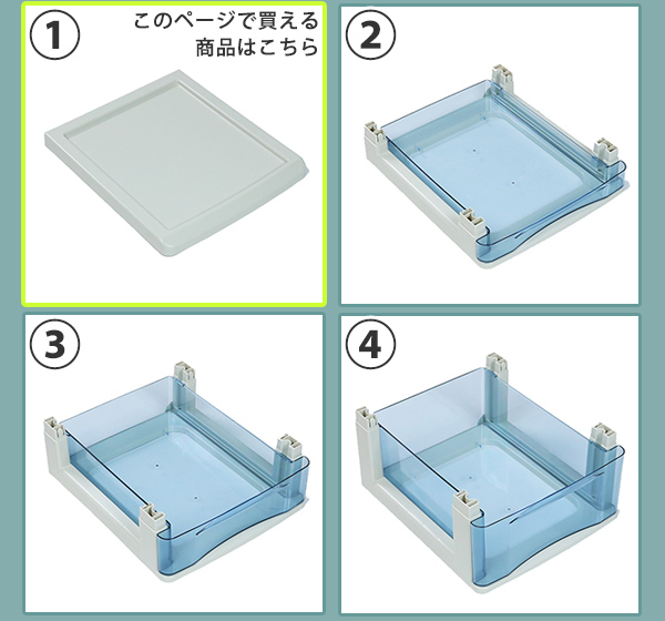 天板 B4 スタックチェスト用天板 ( 書類 ...の詳細画像4