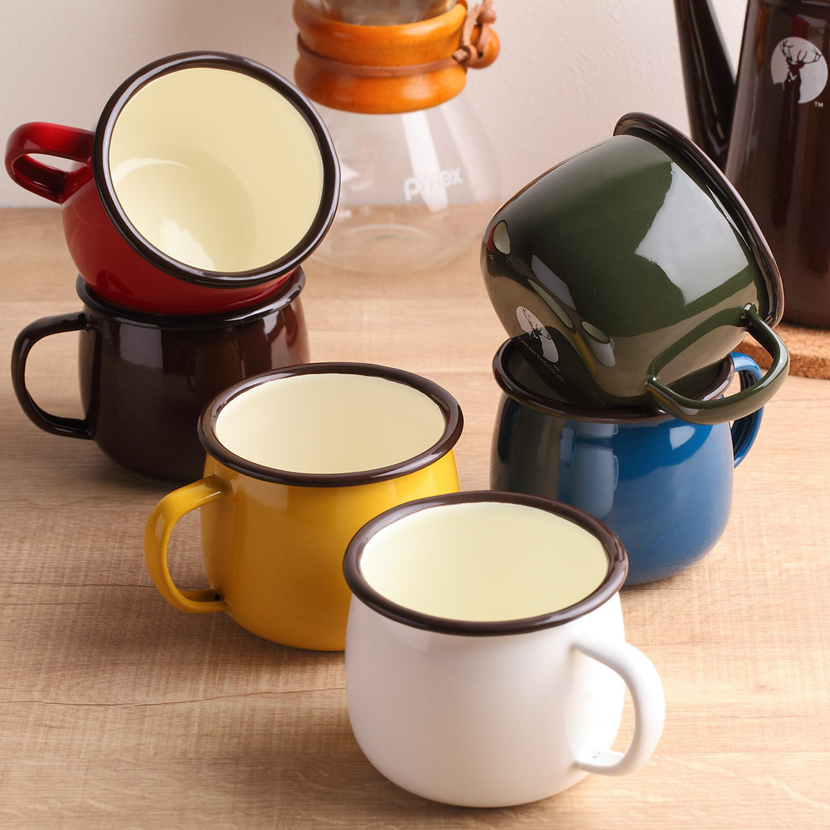 CAPTAIN STAG（キャプテンスタッグ） アウトドア食器 ホーロー