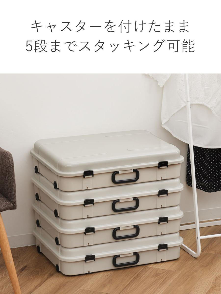 タッパーウェア ロングスーパーケース用パレットとキャスター(5) 2
