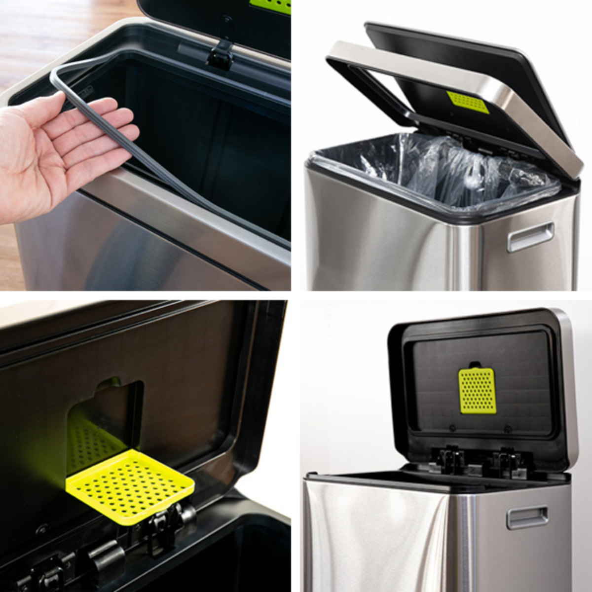 EKO（イーケーオー） ゴミ箱 20L Xキューブステップビン ペダル