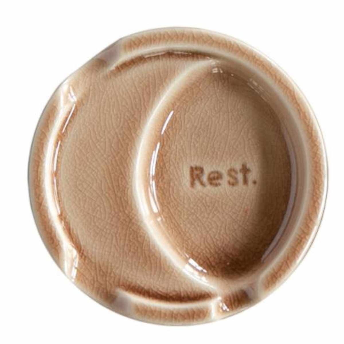 箸置き 小皿 8cm 箸休め くすみカラー 磁器 （ 食洗機対応 電子レンジ