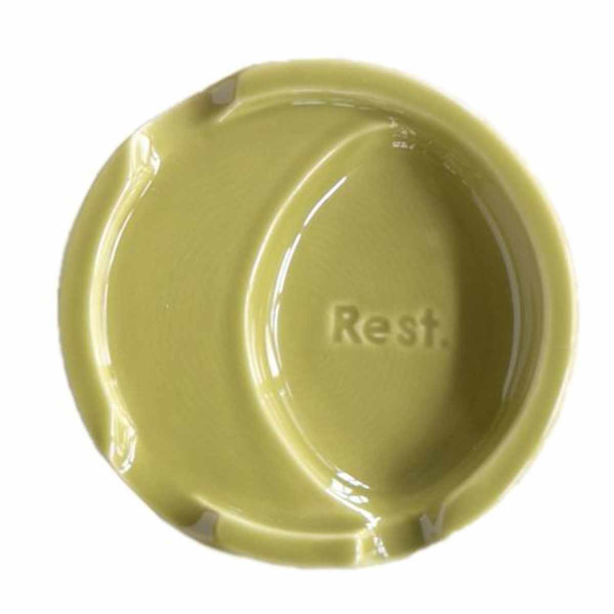 箸置き 小皿 8cm 箸休め くすみカラー 磁器 （ 食洗機対応 電子レンジ