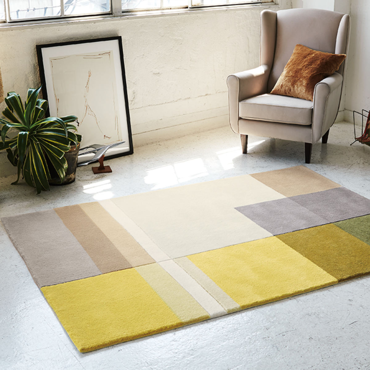 東リ（TOLI） ラグ 140×200cm 約1.5畳 厚手 防ダニ ホットカーペット