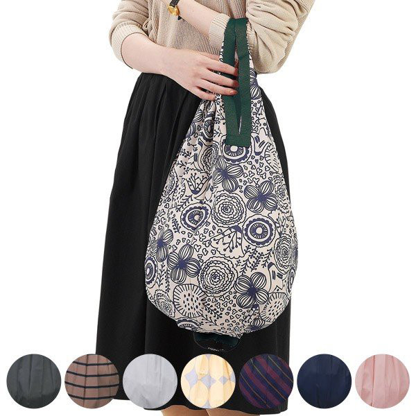 特典付き marna マーナ Shupatto コンパクトバッグ Drop M／2020 S460 （ シュパット エコバッグ エコバック 買い物バッグ ）