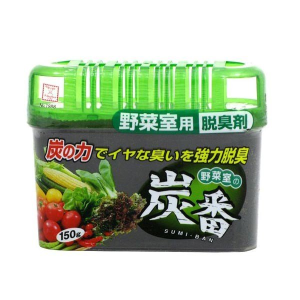 脱臭剤 野菜室用 炭番 150g 日本製 （ 脱臭用炭 脱臭 冷蔵庫消臭 ） :301756:インテリアパレットヤフー店 - 通販 -  Yahoo!ショッピング