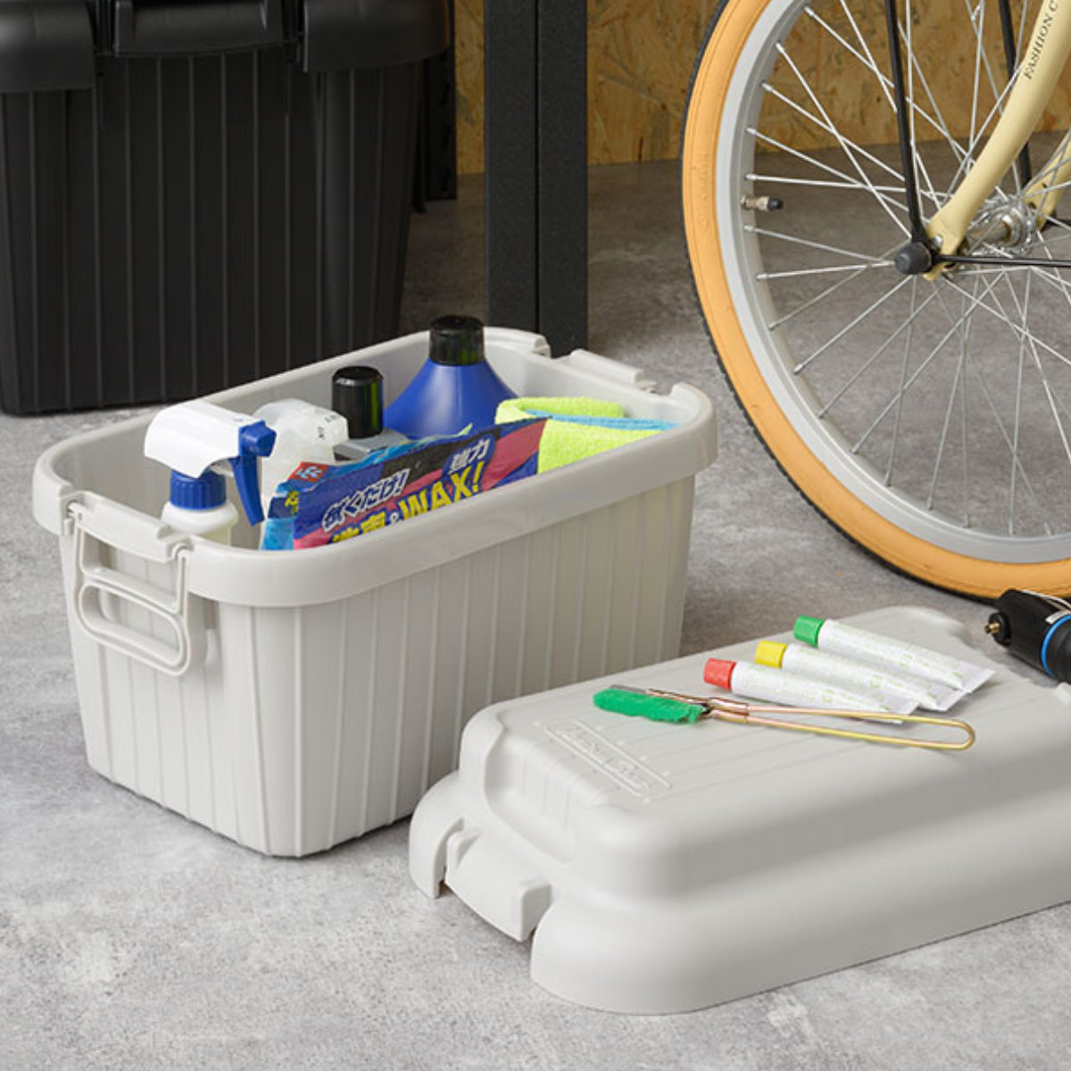 SANKA 収納ボックス 幅39×奥行26×高さ25.5cm ベリアスボード SS 日本製