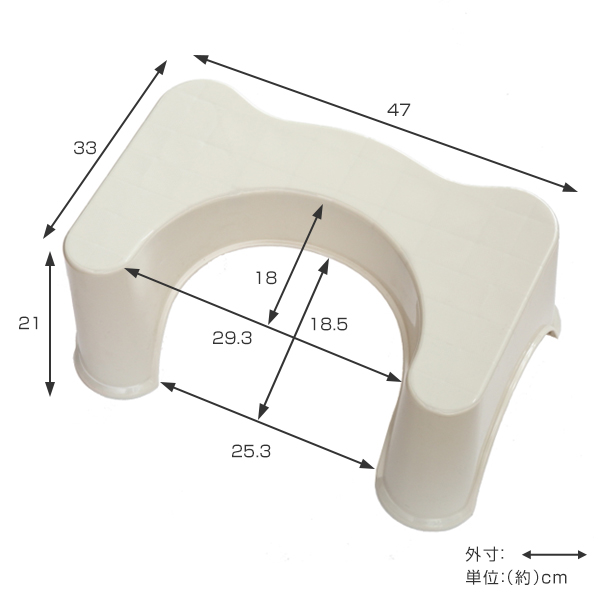 トイレ 踏み台 トイレスムーズステップ M ト...の詳細画像3