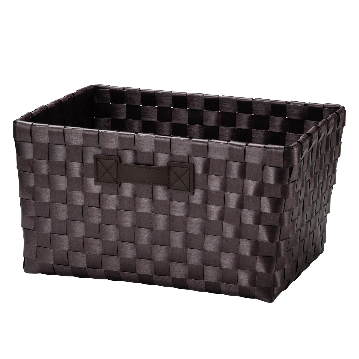 ちどり産業 バスケット PEバスケット 幅36×奥行26×高さ20cm 収納かご