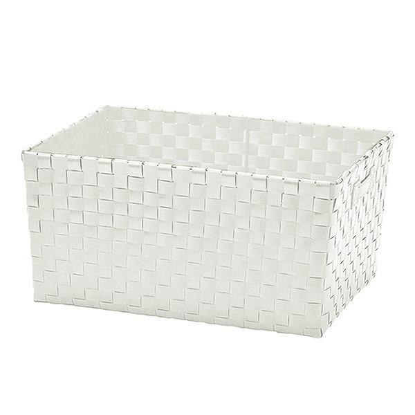 ちどり産業 バスケット PEバスケット 幅36×奥行26×高さ20cm 収納