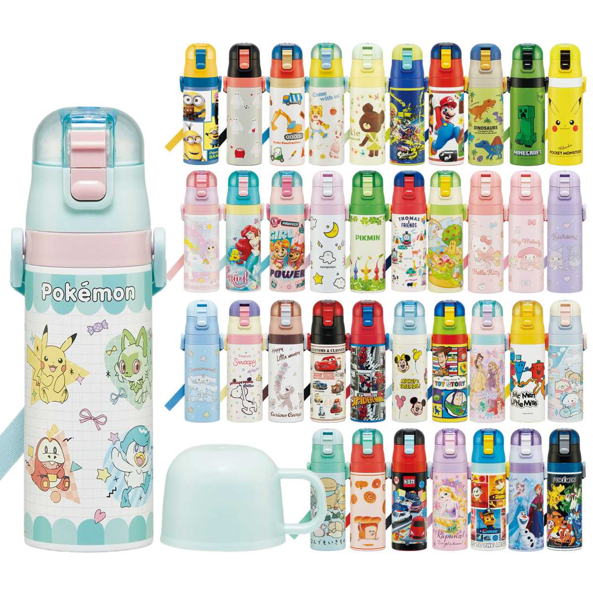 スケーター 水筒 470ml 超軽量2WAYステンレスB （ 保冷 保温 直飲み