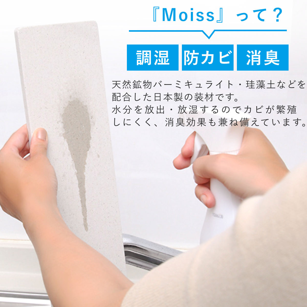 特典付き ビーワーススタイル KAWAKI 置きタイプ （ 水切りラック シンク上 ステンレス 珪藻土 日本製 ）の画像