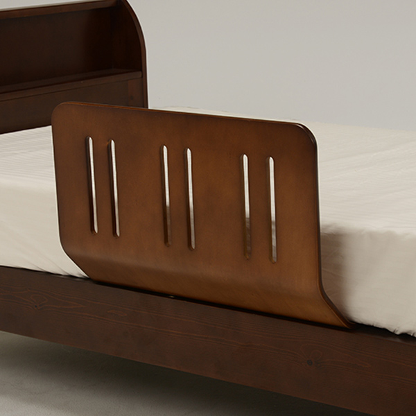 ベッドガード 曲げ木 プライウッド 幅60cm （ 木製 ベッド ベットガード ベッド フェンス ） | HAGiHARA | 12