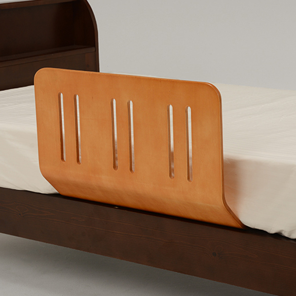 ベッドガード 曲げ木 プライウッド 幅60cm （ 木製 ベッド ベットガード ベッド フェンス ） | HAGiHARA | 08