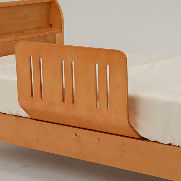 ベッドガード 曲げ木 プライウッド 幅60cm （ 木製 ベッド ベットガード ベッド フェンス ） | HAGiHARA | 09