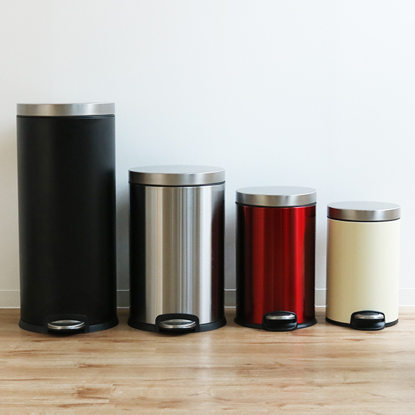 OPUS（オーパス） ゴミ箱 8L JAVA Effie ステンレス ペダル （ ごみ箱