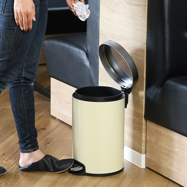 アオブさん専用、箱込み8キロ、訳あり OPUS（オーパス） ゴミ箱 8L JAVA Effie ステンレス ペダル （ ごみ箱