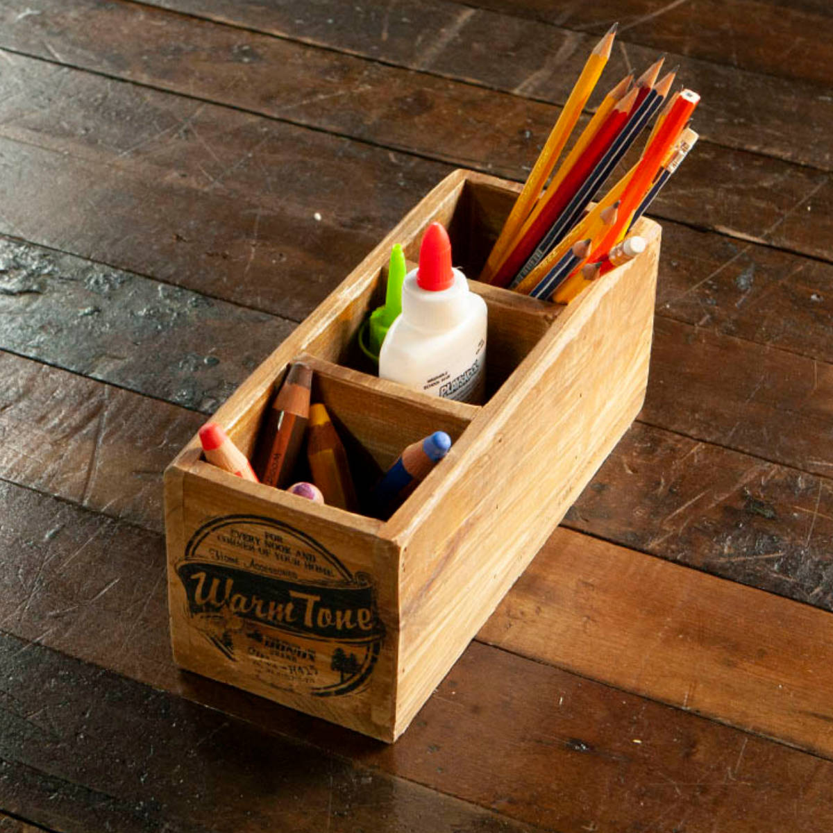 ダルトンDULTONウッデンスタッキングボックス木製収納箱コンテナ3個セット DULTON（ダルトン） 小物収納 DULTON 3 PARTITION WOODEN BOX ウッデン
