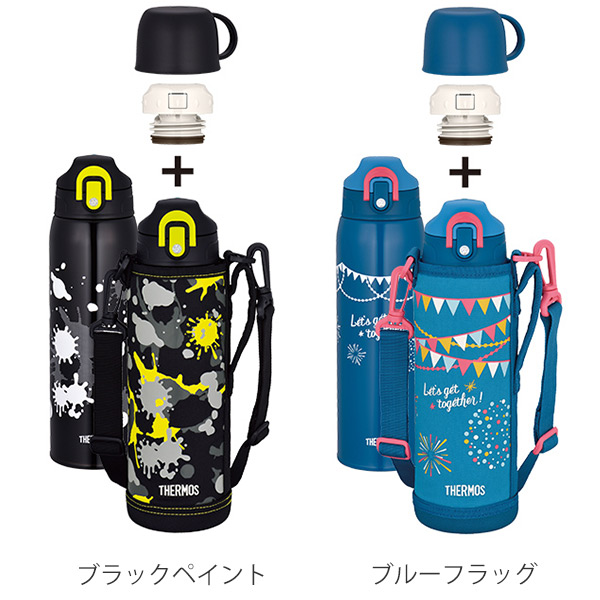 THERMOS（サーモス） 特価 水筒 1L 2way 直飲み コップ 真空断熱 FHO
