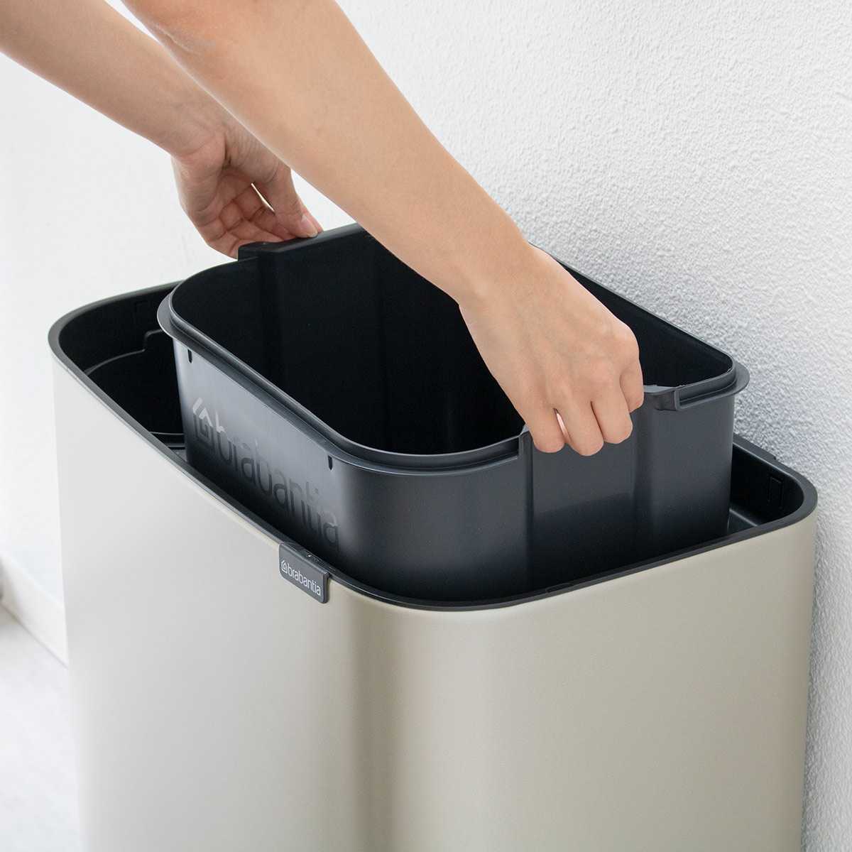 brabantia（ブラバンシア） ゴミ箱 11L＋23L Boタッチビン
