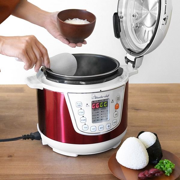 ワンダーシェフ 電気圧力鍋 3L ラクラク調理 ネット限定 Wonder chef