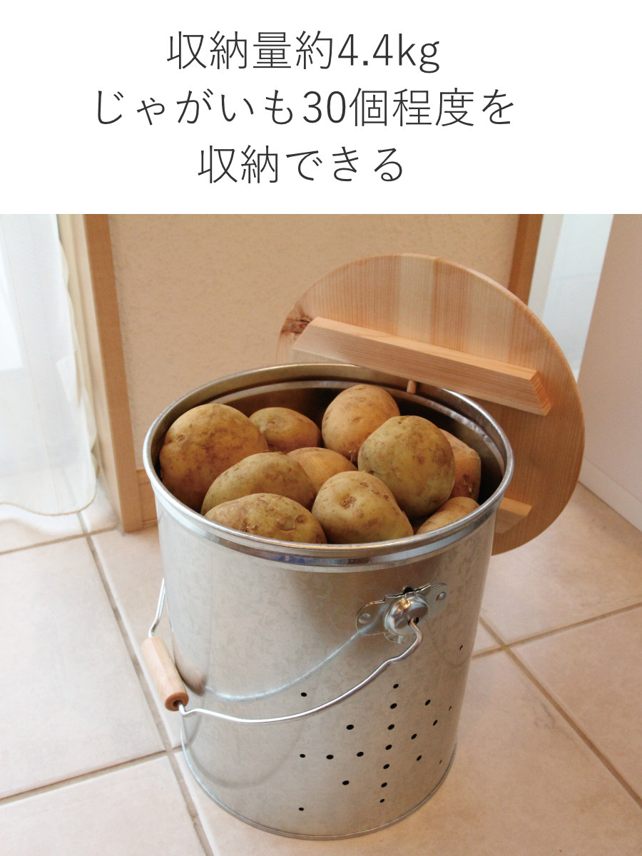 OBAKETSU（オバケツ） 野菜ストッカー 小サイズ 日本製 キッチン