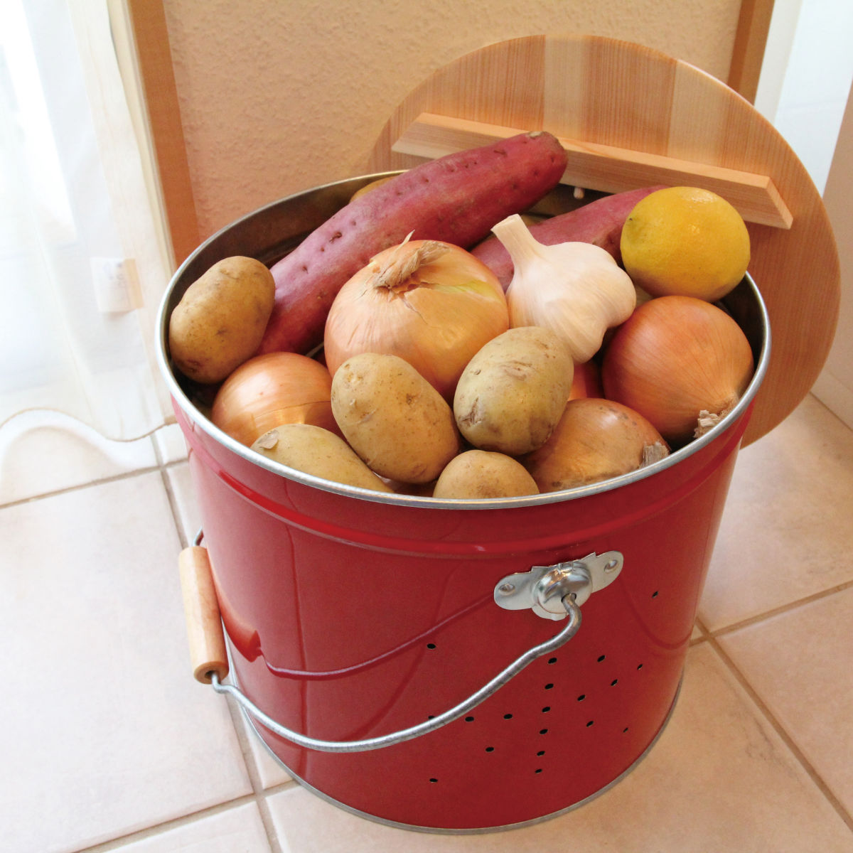 OBAKETSU（オバケツ） 野菜ストッカー 大サイズ 日本製 キッチン