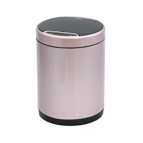 ゴミ箱 9L JAVA MIDY ふた付き ステンレス 自動開閉 充電式 （ 9リットル 9l キッチン ダストボックス センサー式 USB充電 丸型 シンプル 小さい リビング ）_3