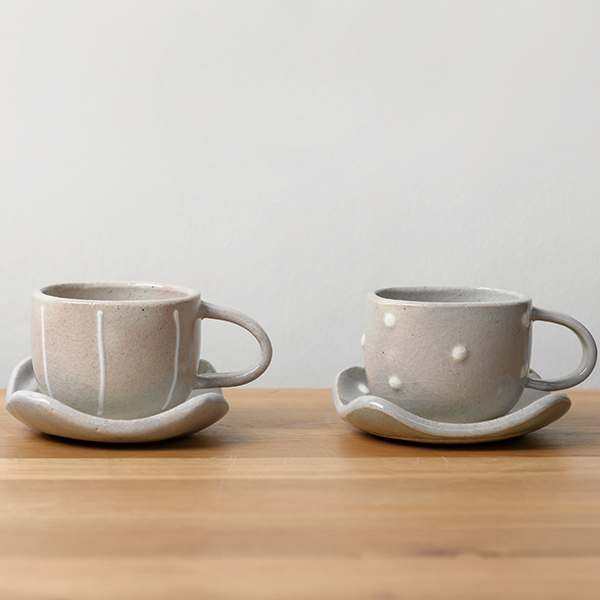カップ&ソーサー 140ml シュガーマグ 洋食器 陶器 食器 美濃焼 日本製