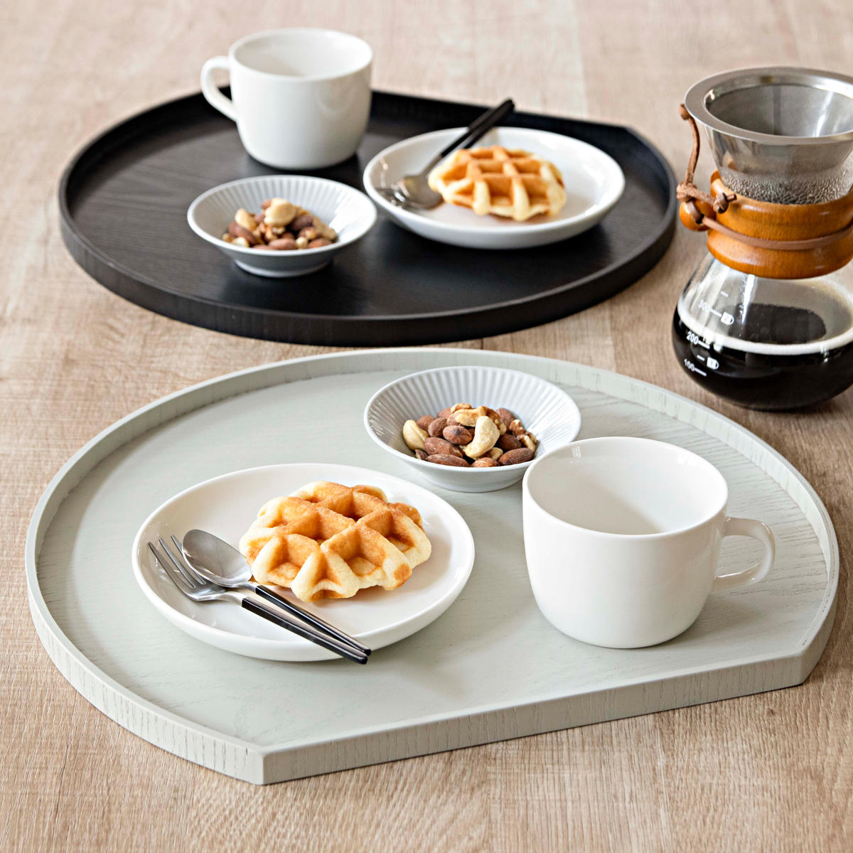 木製半月膳　布張り　7枚　未使用 木製半月膳 布張り 7枚 未使用 木製半月膳 布張り 7枚 未使用 楽天市場