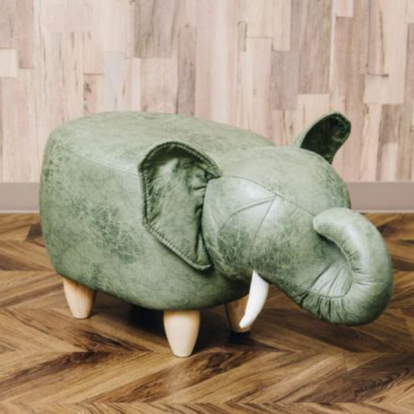 象 エレファント スツール 椅子 オットマン イス 北欧家具 収納 子供部屋 アンファンス スツール ゾウ Elephant エレファント アニマル 椅子