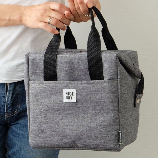 ランチバッグ 保冷 保冷バッグ L 10ｌ バッグ お弁当入れ ランチトート トートバッグ 弁当 3265 インテリアパレットヤフー店 通販 Yahoo ショッピング