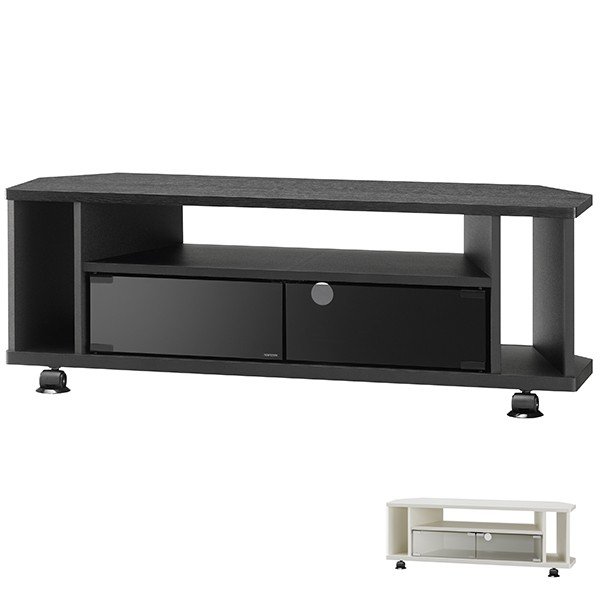 テレビ台 ローボード コーナー型 シンプルデザイン 43V型対応 幅98cm