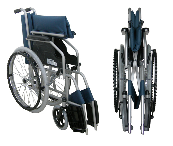 車いす 自走式 背固定タイプ 座面幅45cm テイコブ 非課税 （ 車椅子 車