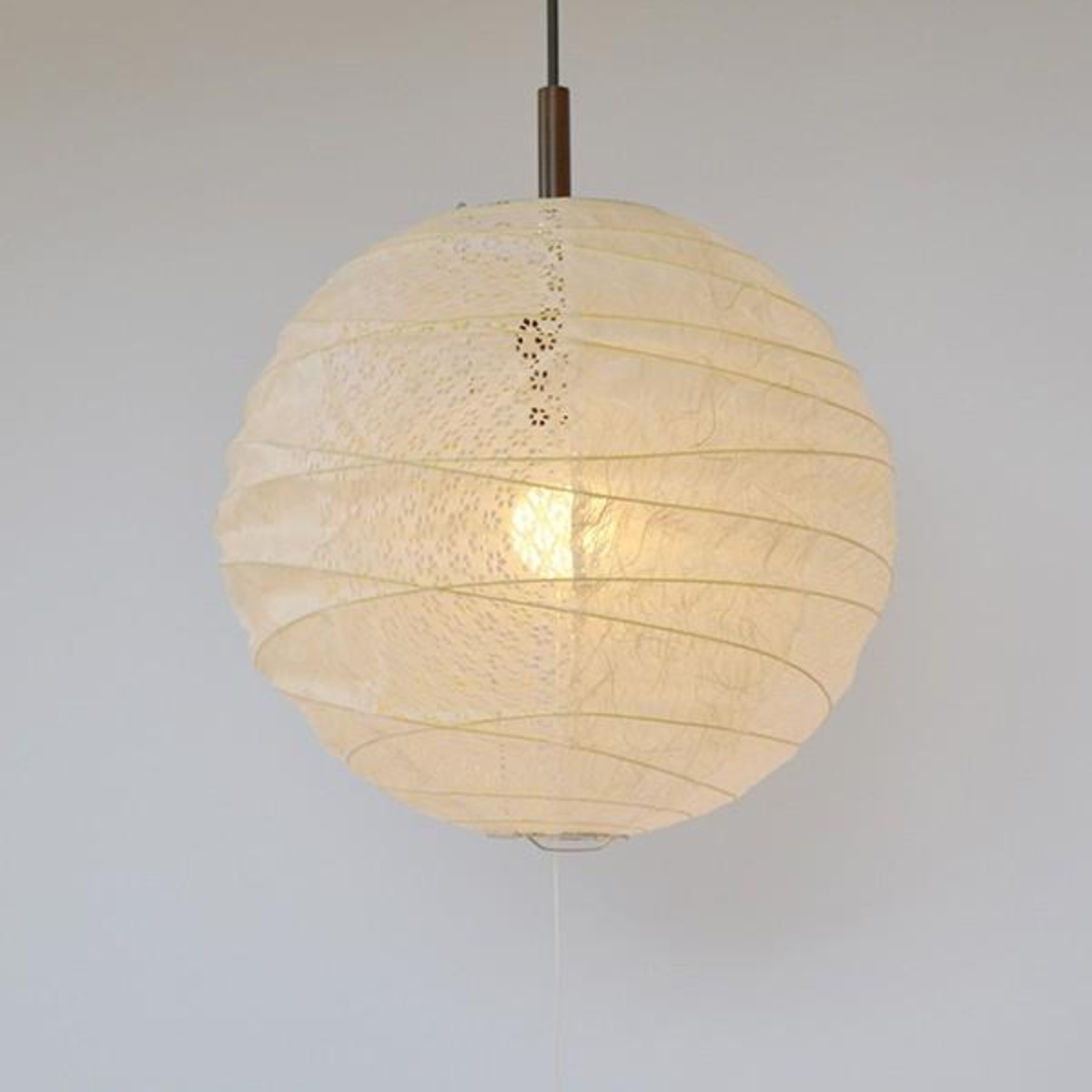 ペンダントライト 2灯 cross 小倉流紙白×小梅白 直径60×高さ57cm 和紙照明 日本製 和風 天井照明 （ 照明 天井 和風照明 丸 吊り下げ ライト 照明器具 ）