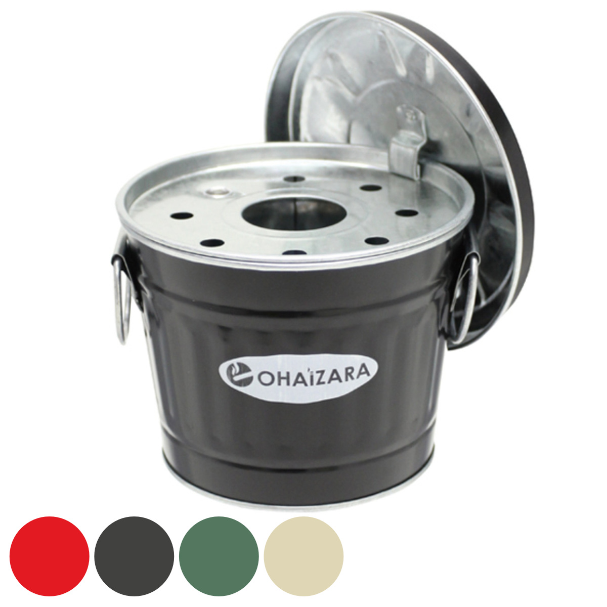 灰皿 オハイザラ 1L ふた付き 卓上 はいざら （ タバコ 煙草 吸い殻