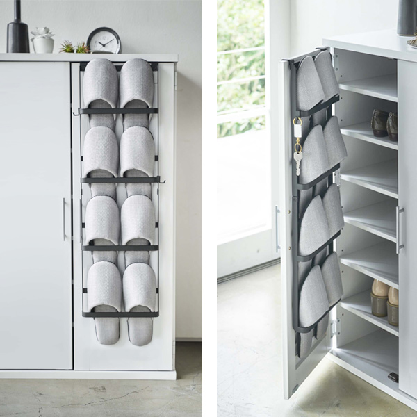 山崎実業 tower 下駄箱扉&引っ掛け式スリ...の詳細画像4