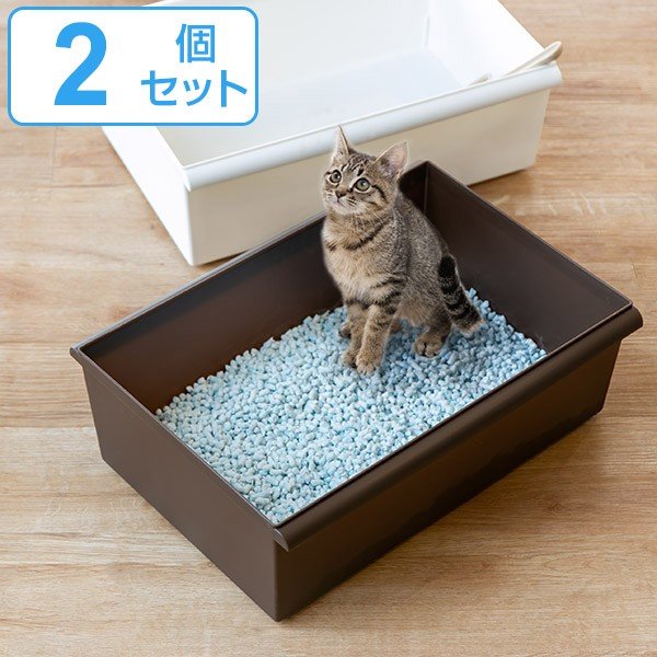 ポイッとふるふる猫用トイレ 2個セット 猫トイレ ねこトイレ 本体 set インテリアパレットヤフー店 通販 Yahoo ショッピング