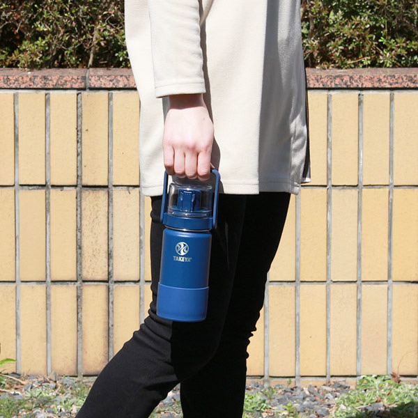 水筒 キッズ 400ml ステンレス 2way 直飲み コップ タケヤフラスク GO