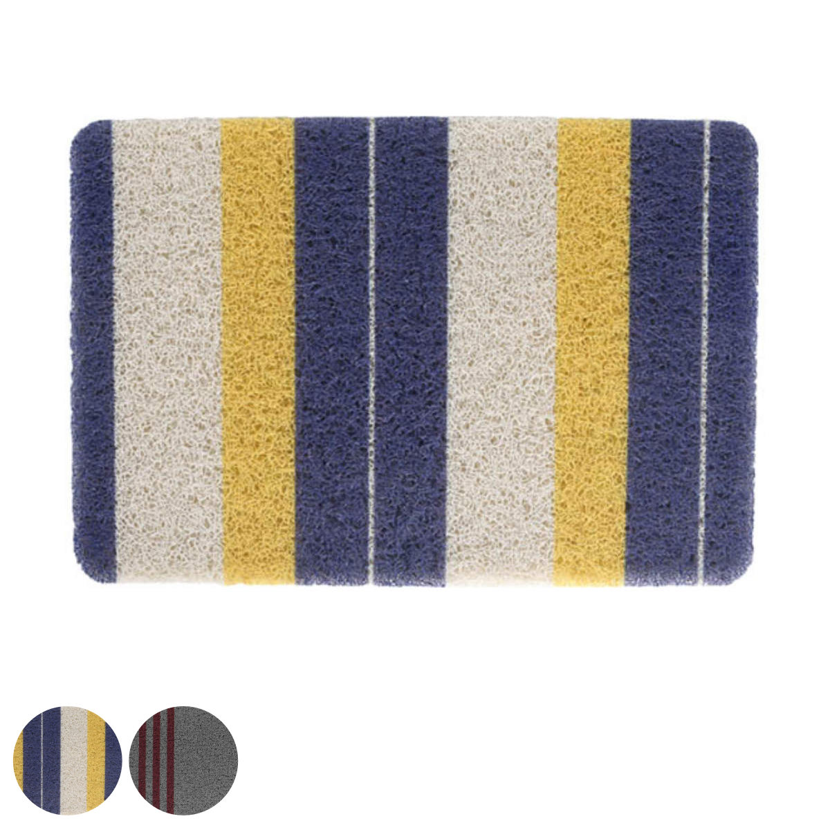 ���փ}�b�g 40×60cm DULTON PVC �}�b�g ���O ���� �i ���O���p �D���Ƃ� �􂦂� ���� �e�� �X�g���C�v �_���g�� ��60cm �j