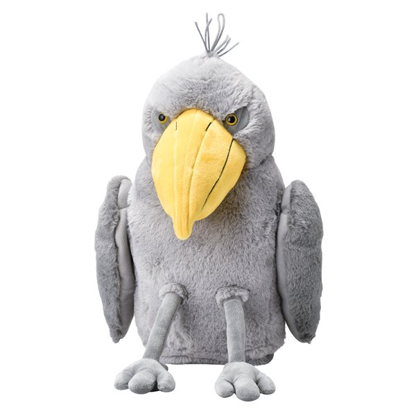 ティッシュケース ティッシュカバー ハシビロコウ ぬいぐるみ 壁掛け