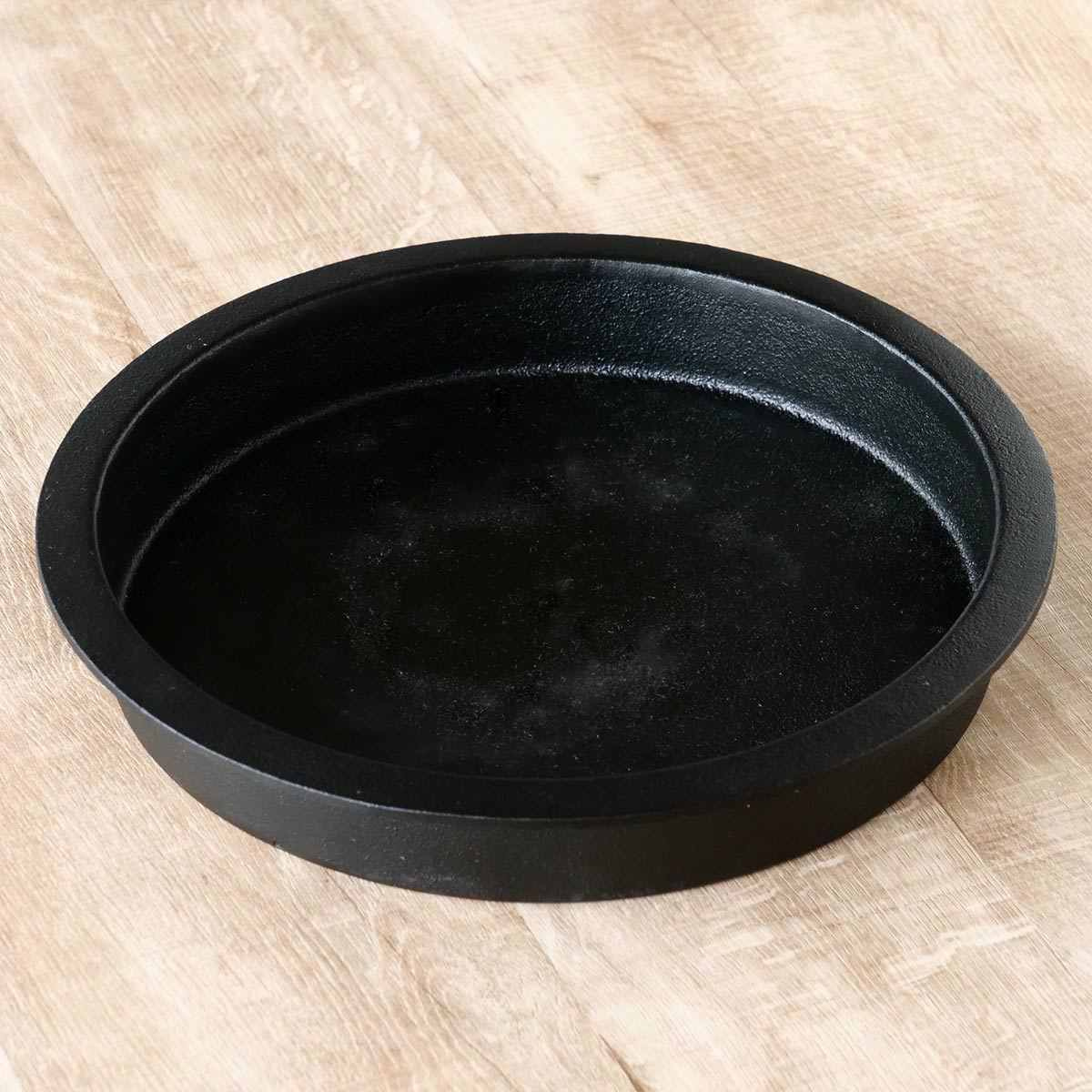 両手鍋 26cm IH対応 tetu 鉄製 南部鉄器 日本製 （ ガス火対応 スキレット 大阪鉄器 鉄鍋 ）